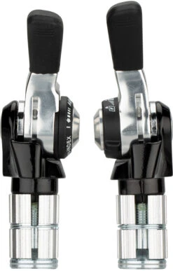 MICROSHIFT BS-T09 V+h Set Lenkerendschalthebel 2-/3-/9-fach -Stilvoller Laden Für Fahrradausrüstung 253552