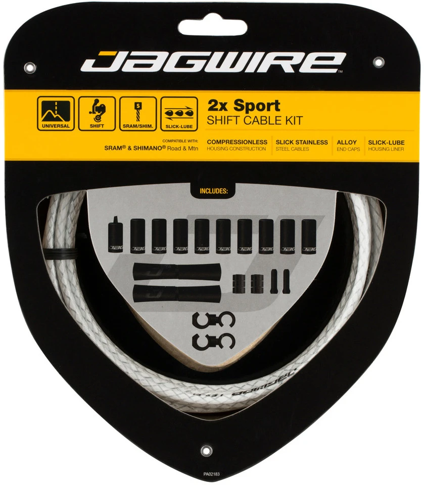 JAGWIRE 2X Sport Schaltzugset 15 JAGWIRE 2X Sport Schaltzugset – Bild 13