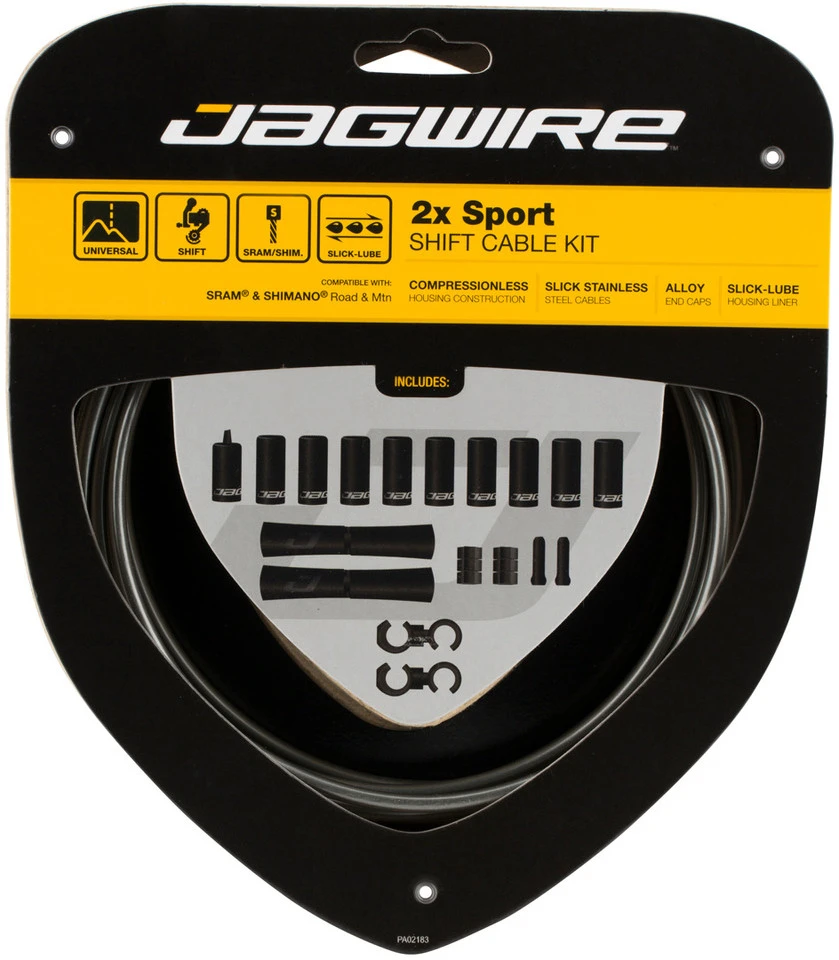 JAGWIRE 2X Sport Schaltzugset 17 JAGWIRE 2X Sport Schaltzugset – Bild 15