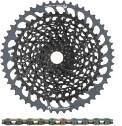 SRAM GX Eagle XG-1275 Kassette + Eagle Kette 12-fach Verschleißset -Stilvoller Laden Für Fahrradausrüstung 338264