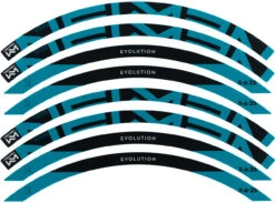 Newmen Felgen Decal Kit X.A.25 -Stilvoller Laden Für Fahrradausrüstung 354090