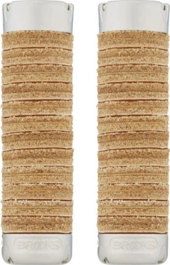 BROOKS Plump Leather Grips Lenkergriffe -Stilvoller Laden Für Fahrradausrüstung 449753